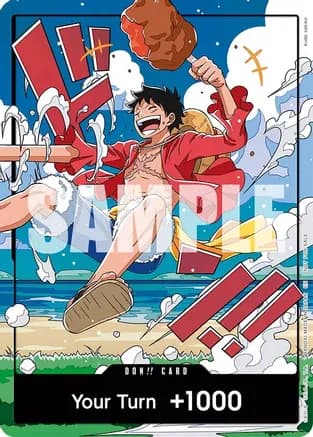 DON!! Card (World United) (Luffy) — One Piece Promotion Cards