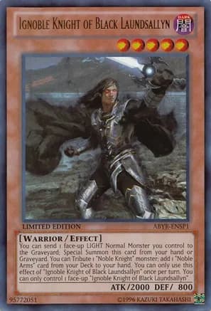 Ignoble Knight of Black Laundsallyn (ABYR-ENSP1) — Abyss Rising