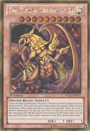 The Winged Dragon of Ra — Premium Gold