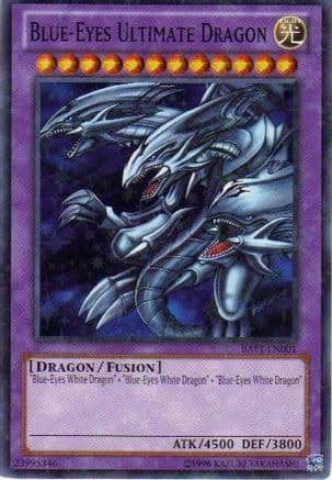Blue-Eyes Ultimate Dragon (Starfoil) — Battle Pack Tournament Prize Cards