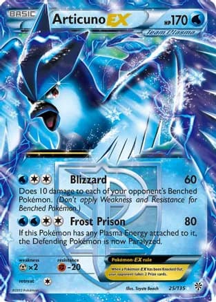 Articuno EX (Team Plasma) — Plasma Storm