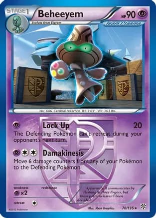Beheeyem (Team Plasma) — Plasma Storm