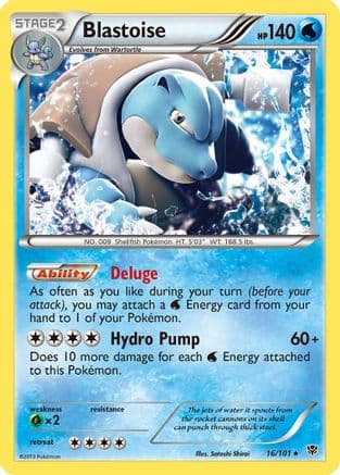 Blastoise — Plasma Blast