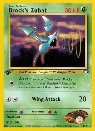 Brock's Zubat (24) — Gym Heroes