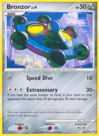 Bronzor (34) — Arceus