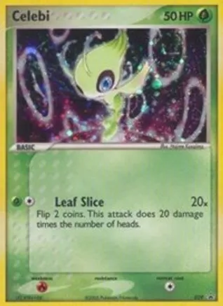 Celebi - 029 (EX Collector's Carry Tin) — Nintendo Promos