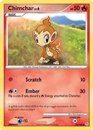 Chimchar — Diamond and Pearl