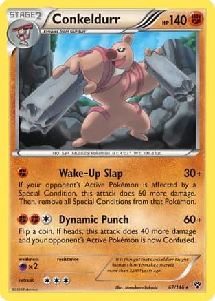 Conkeldurr — XY Base Set