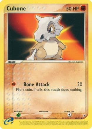 Cubone — EX Team Magma vs Team Aqua