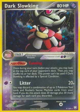 Dark Slowking — EX Team Rocket Returns