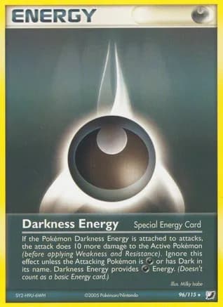 Darkness Energy (Special) — EX Unseen Forces