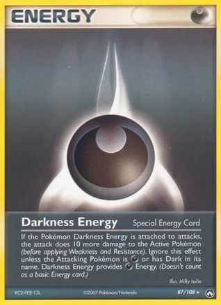 Darkness Energy (Special) — EX Power Keepers