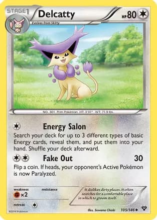 Delcatty — XY Base Set