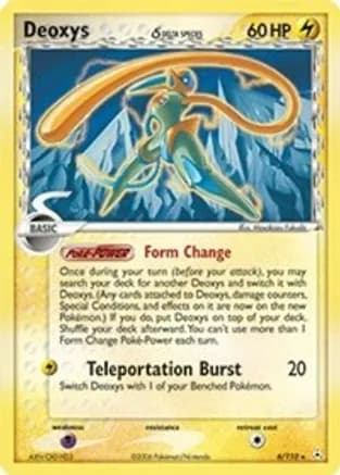 Deoxys (Delta Species - Speed Forme) — EX Holon Phantoms