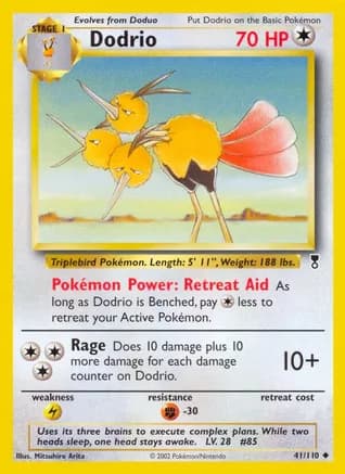 Dodrio — Legendary Collection