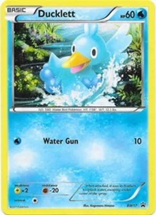 Ducklett - BW17 — Black and White Promos