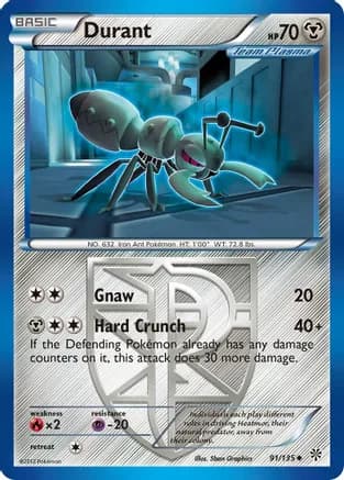 Durant (Team Plasma) (91) — Plasma Storm