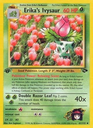 Erika's Ivysaur — Gym Challenge