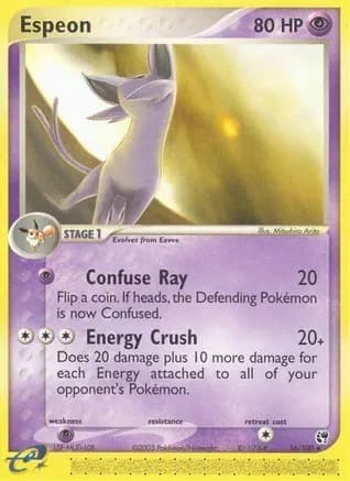Espeon — EX Sandstorm