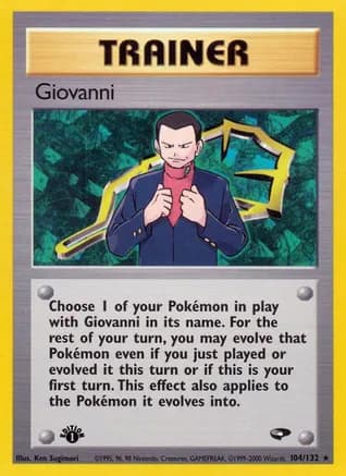 Giovanni (104) — Gym Challenge