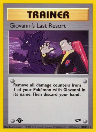 Giovanni's Last Resort — Gym Challenge