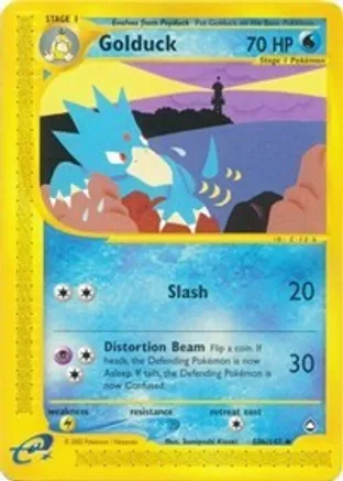 Golduck (50b) — Aquapolis