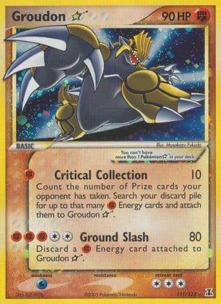 Groudon Star — Delta Species