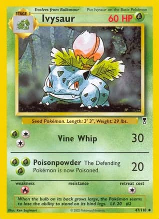 Ivysaur — Legendary Collection