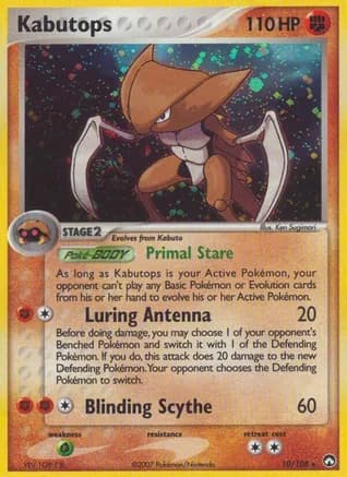 Kabutops — EX Power Keepers