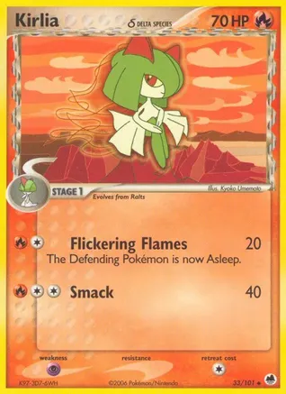 Kirlia (Delta Species) — EX Dragon Frontiers