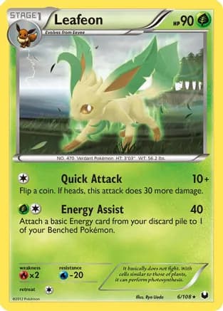 Leafeon — Dark Explorers