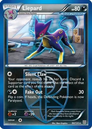 Liepard (Team Plasma) — Plasma Storm