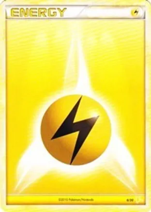 Lightning Energy (#9) — HGSS Trainer Kit: Gyarados & Raichu