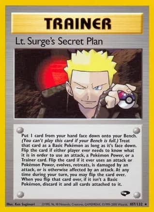 Lt. Surge's Secret Plan — Gym Challenge