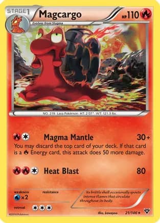 Magcargo — XY Base Set