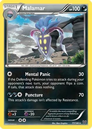Malamar (77) — XY Base Set