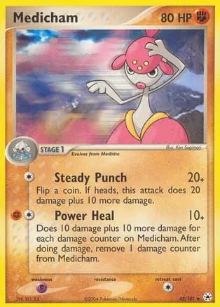 Medicham - 42/101 — EX Hidden Legends