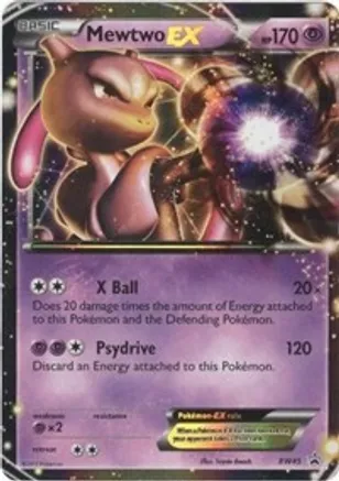 Mewtwo EX - BW45 — Black and White Promos