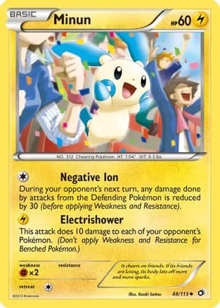 Minun — Legendary Treasures