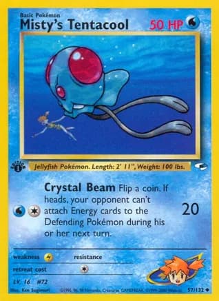 Misty's Tentacool (57) — Gym Heroes