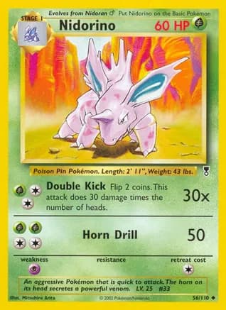 Nidorino — Legendary Collection