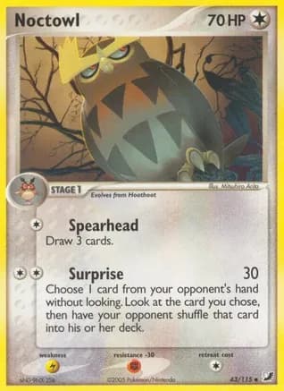 Noctowl — EX Unseen Forces