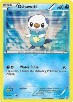 Oshawott - BW03 — Black and White Promos