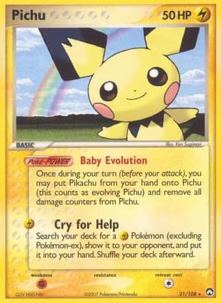 Pichu — EX Power Keepers
