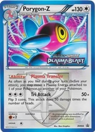 Porygon-Z (Team Plasma) - BW84 (Prerelease) — Black and White Promos