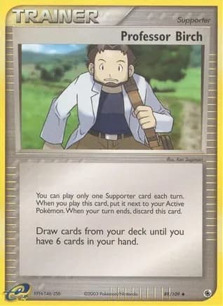 Professor Birch — EX Ruby and Sapphire