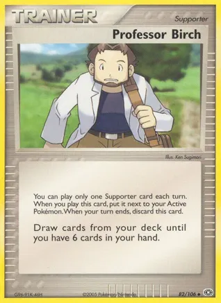 Professor Birch — EX Emerald