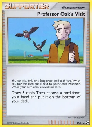 Professor Oak's Visit — Arceus