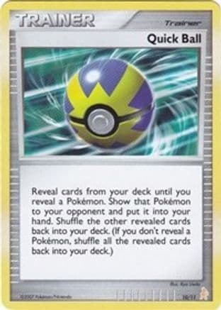 Quick Ball — DP Trainer Kit: Manaphy & Lucario