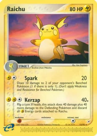 Raichu — EX Team Magma vs Team Aqua